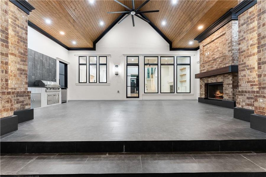 Exterior details and patio area of a home in , Loganville (Image 40). Exterior details and patio area of a home in , Loganville (Image 40).