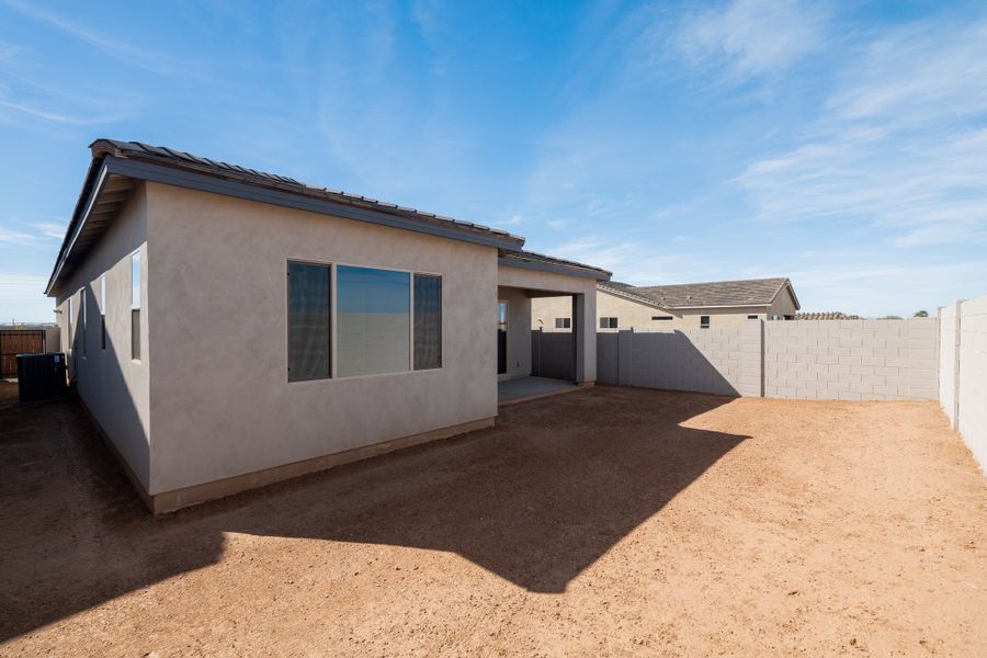 Exterior details and patio area of a home in Soleo, San Tan Valley (Image 2). Exterior details and patio area of a home in Soleo, San Tan Valley (Image 2).