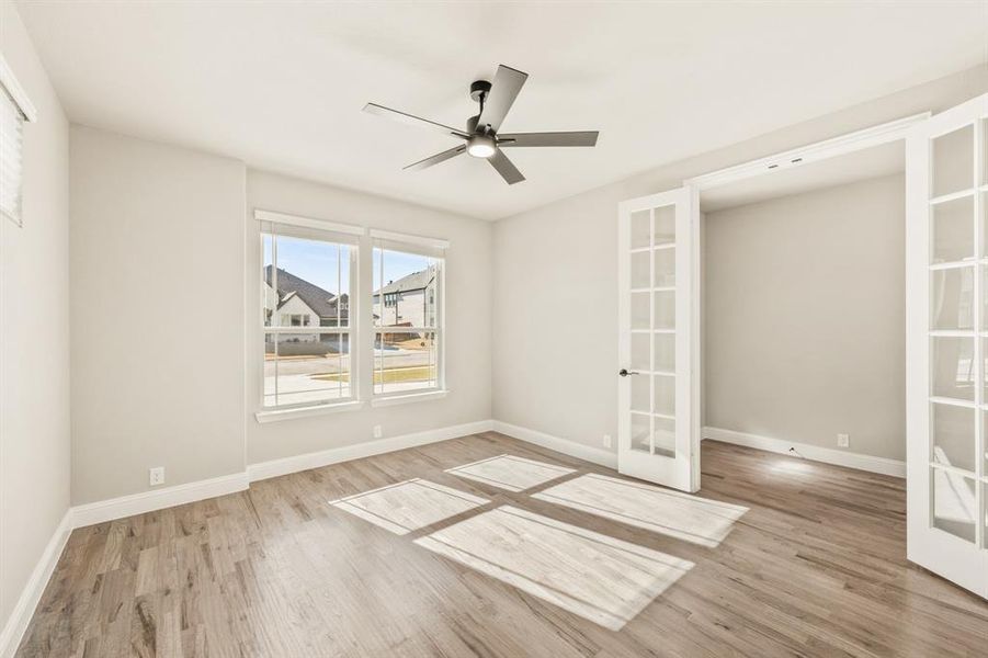 Spacious, unfurnished interior of a new home in Timberbrook, Justin (Image 23).