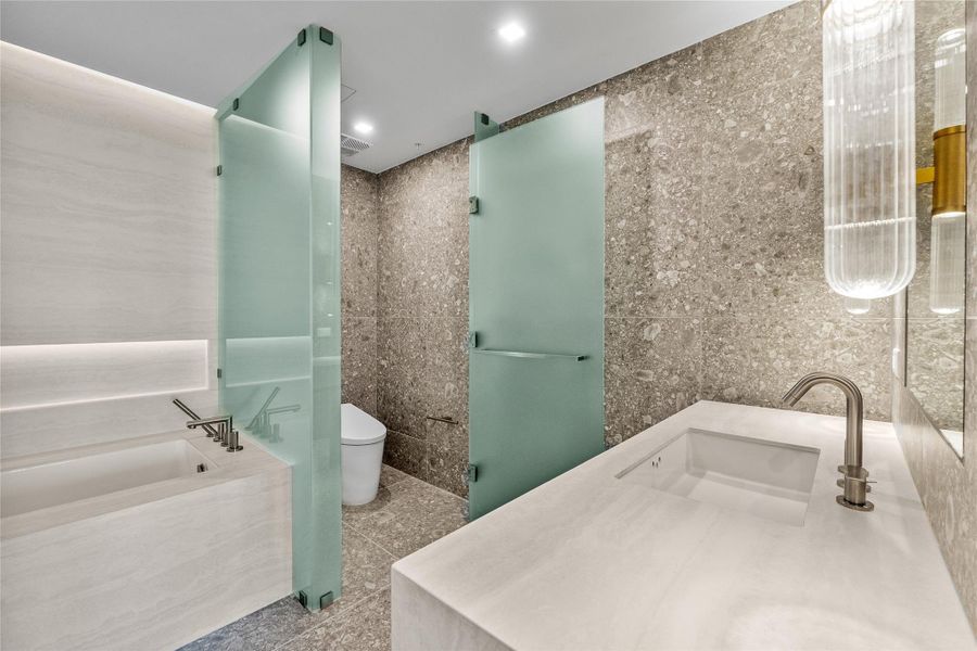 Furnished interior view inside a new home in Casamar, Pompano Beach (Image 6).