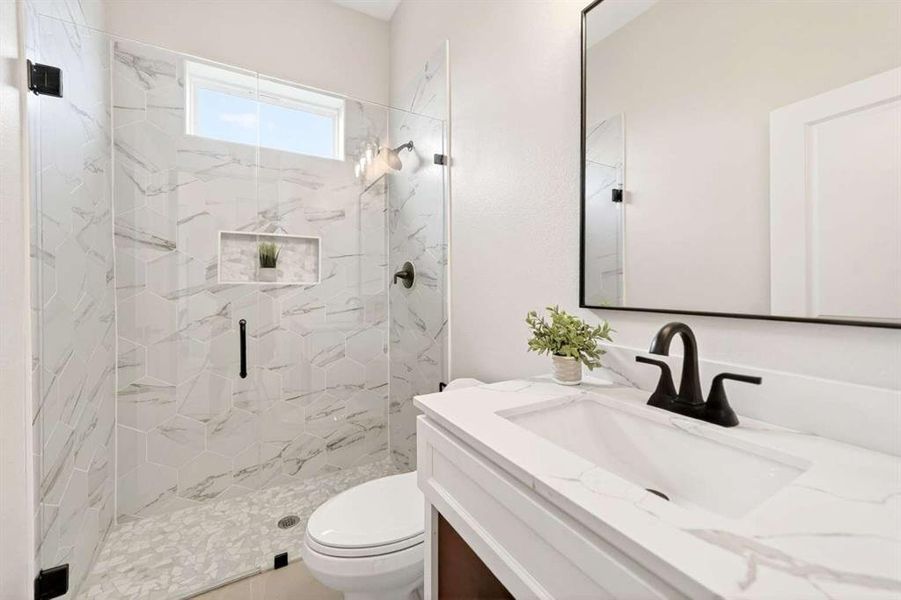 Furnished interior view inside a new home in , Royse City (Image 17).