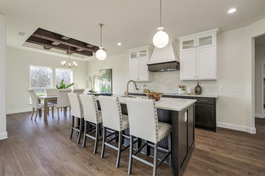 Furnished interior view inside a new home in , Farmersville (Image 9).