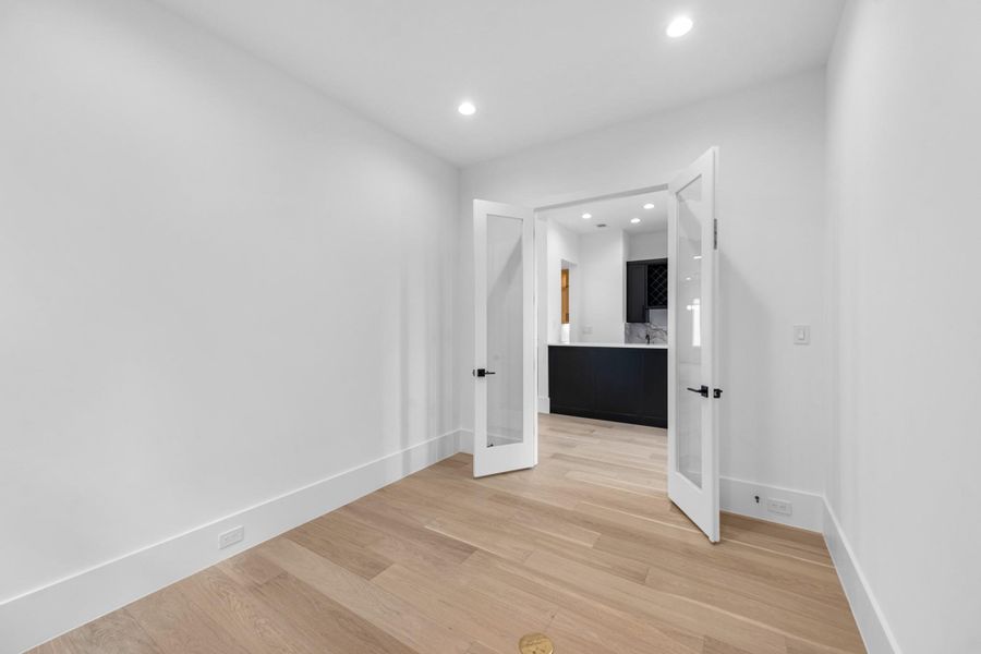 office on first floor