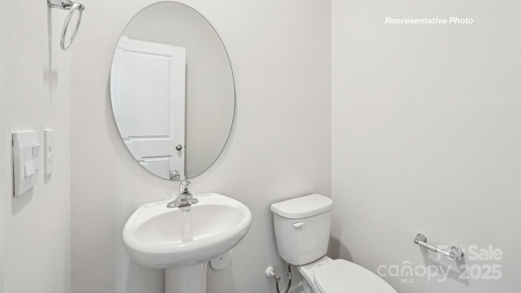 Furnished interior view inside a new home in Reedy Creek Preserve, Charlotte (Image 7).