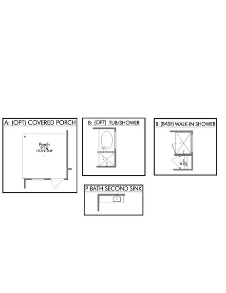 2D floor plan layout for the The 1262 by Stylecraft Builders in Legacy at Park Meadows, Lorena, TX (Image 3). 2D floor plan layout for the The 1262 by Stylecraft Builders in Legacy at Park Meadows, Lorena, TX (Image 3).