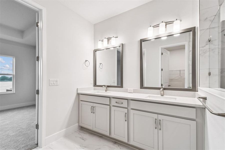 Furnished interior view inside a new home in The Peninsula at Rhodine Lake, Riverview (Image 6).