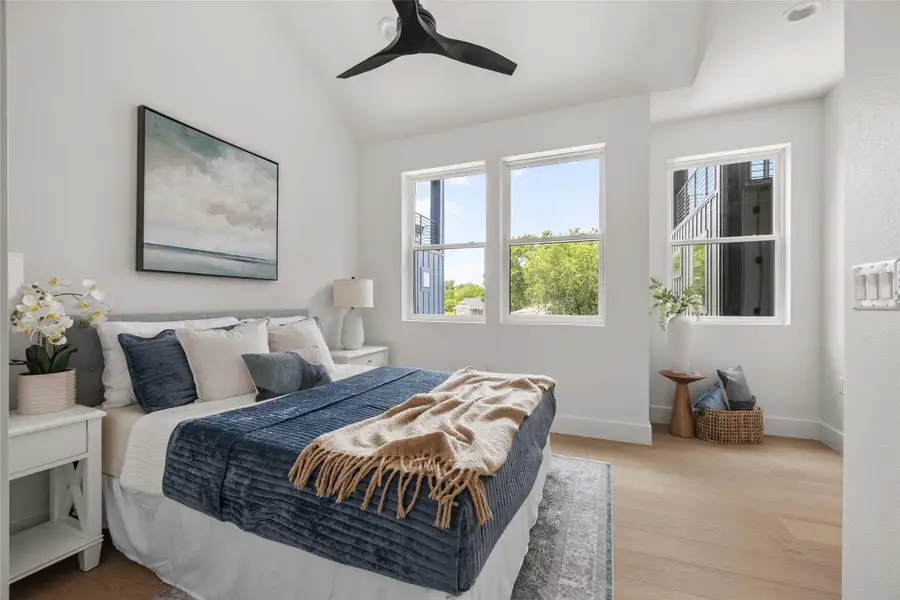 Furnished interior view inside a new home in , Austin (Image 28).
