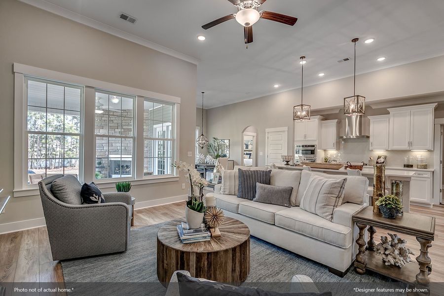 Furnished interior view inside a new home in Arcadia, Myrtle Beach (Image 13).