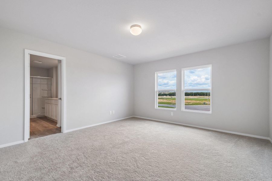 Spacious, unfurnished interior of a new home in Cascade, Liberty Hill (Image 28). Spacious, unfurnished interior of a new home in Cascade, Liberty Hill (Image 28).