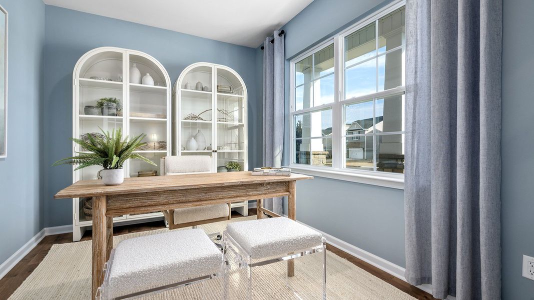 Furnished interior view inside a new home in Cambridge Park, Mebane (Image 5).