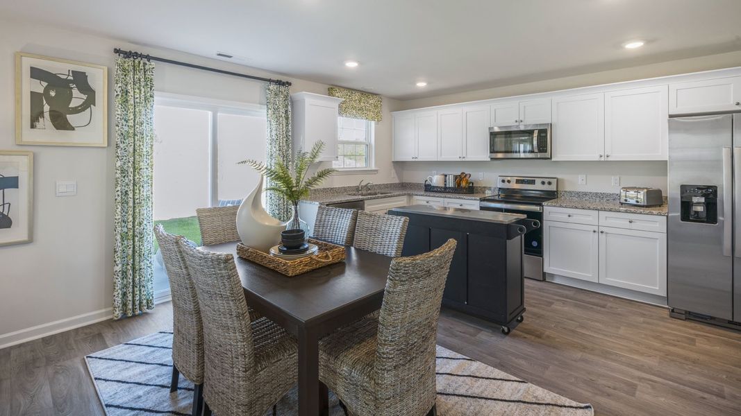 Furnished interior view inside a new home in Willow Mill, Thomasville (Image 15).