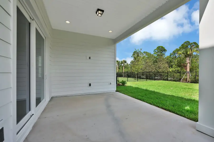 Representative exterior details of a home built from the Crescent by Riverside Homes in Sagebrush at EverRange, Jacksonville (Image 27).