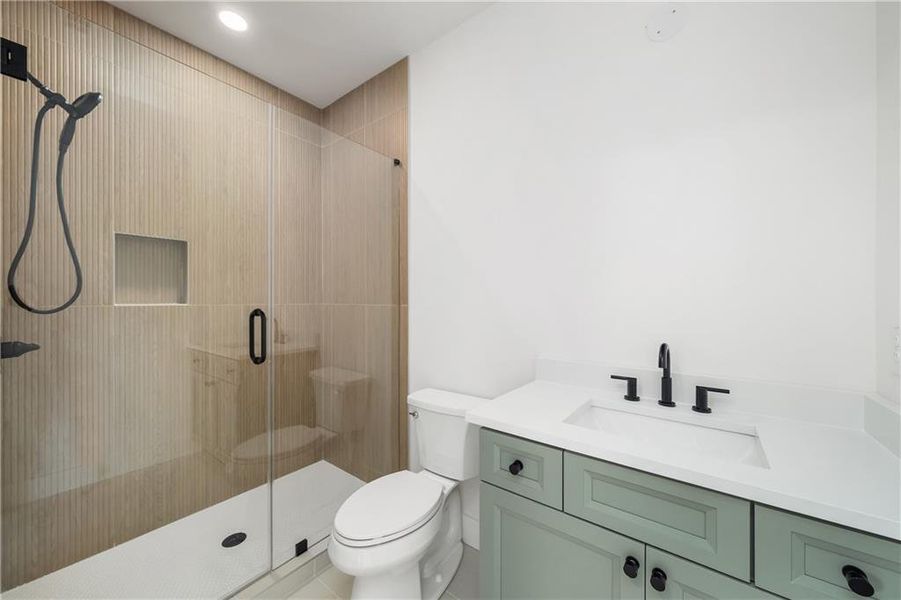 Furnished interior view inside a new home in , Milton (Image 50).