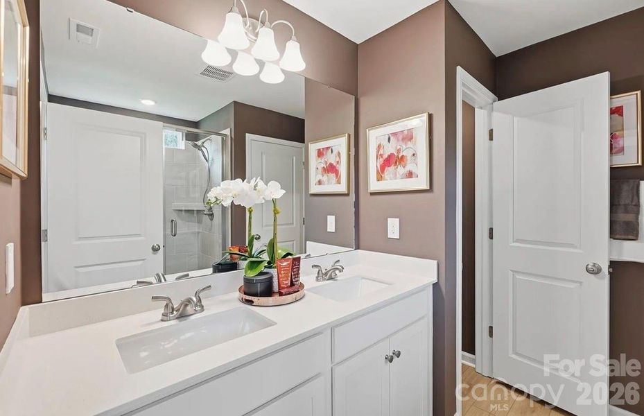 Furnished interior view inside a new home in Clairmont, Charlotte (Image 7).