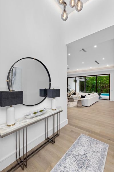 Furnished interior view inside a new home in , Delray Beach (Image 34).