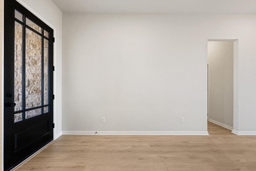 Spacious, unfurnished interior of a new home in Berry Creek Highlands, Georgetown (Image 14). Spacious, unfurnished interior of a new home in Berry Creek Highlands, Georgetown (Image 14).
