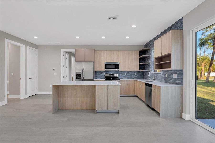 Furnished interior view inside a new home in , North Port (Image 3).