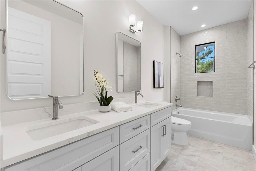 Furnished interior view inside a new home in , Orlando (Image 23). Furnished interior view inside a new home in , Orlando (Image 23).