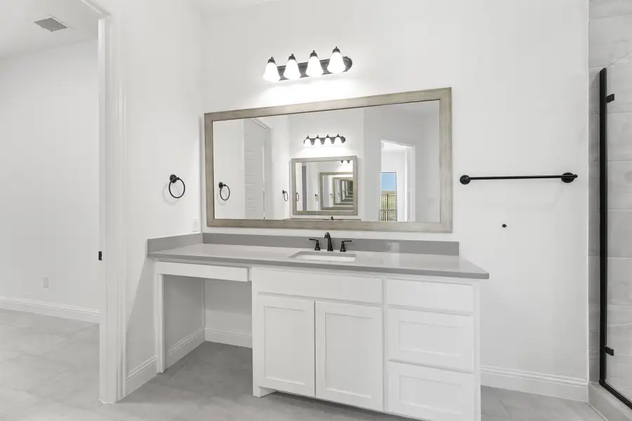 Representative furnished interior of a home built from the Newport by Windsor Homes in Nelson Lake Estates, Rockwall (Image 11).