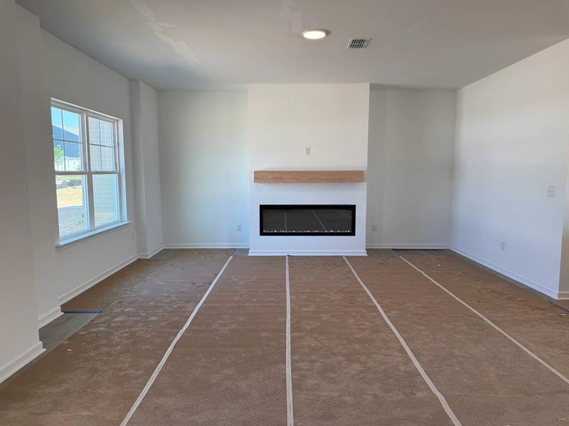 In-progress construction of a new home in The Point, Rolesville, NC (Image 11).