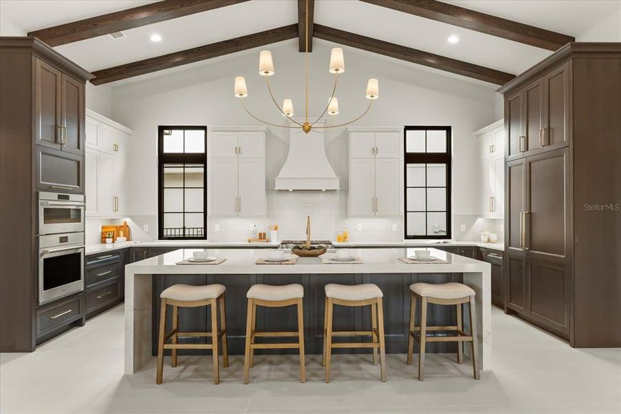 Furnished interior view inside a new home in , Montverde (Image 37).