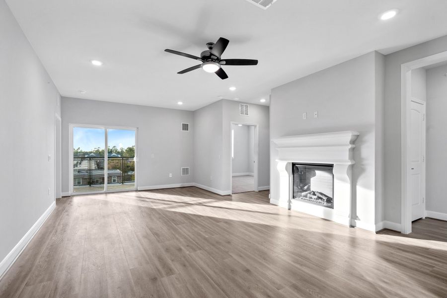 Spacious, unfurnished interior of a new home in Gatherings® at Westview, Houston (Image 20).