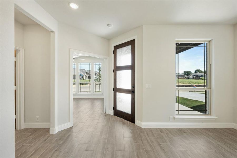 Spacious, unfurnished interior of a new home in Mockingbird Hills 60-65, Joshua (Image 29).