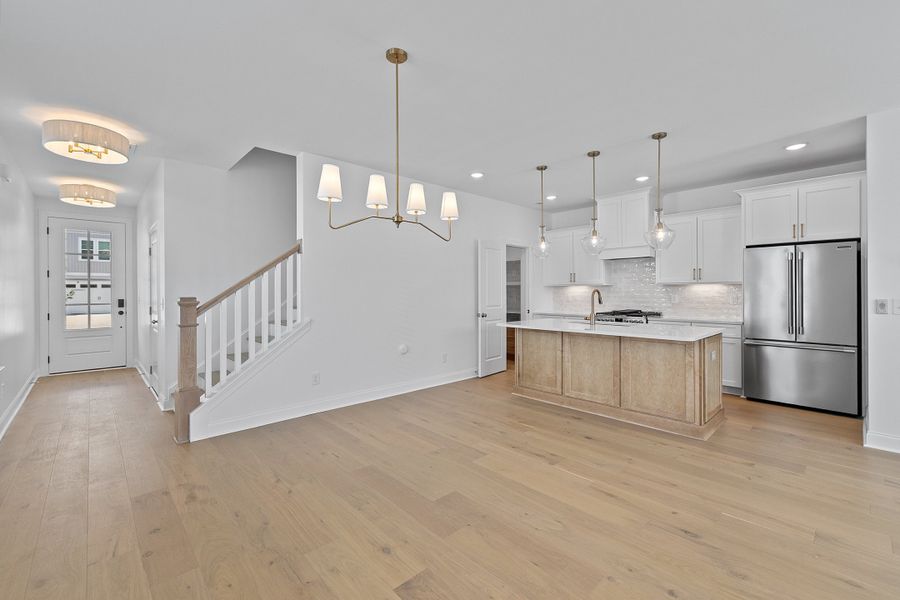 Representative unfurnished interior of a home built from the The Juniper by RobuckHomes in Kennebec Crossing, Angier (Image 76).