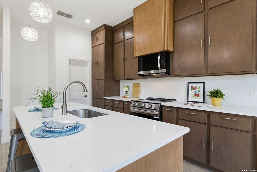 Furnished interior view inside a new home in , Selma (Image 8).