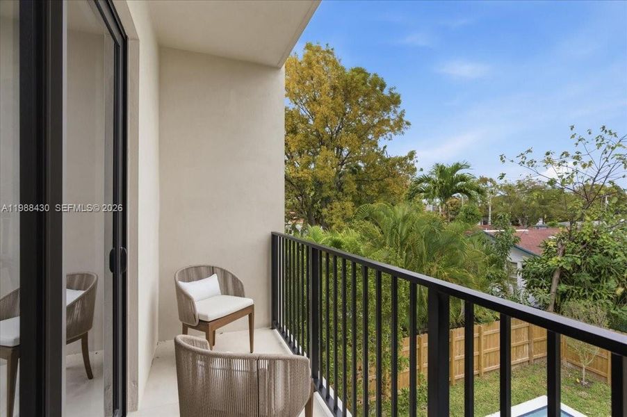 Exterior details and patio area of a home in , Miami (Image 24). Exterior details and patio area of a home in , Miami (Image 24).