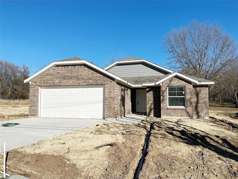 In-progress construction of a new home in , Weatherford, TX (Image 8).