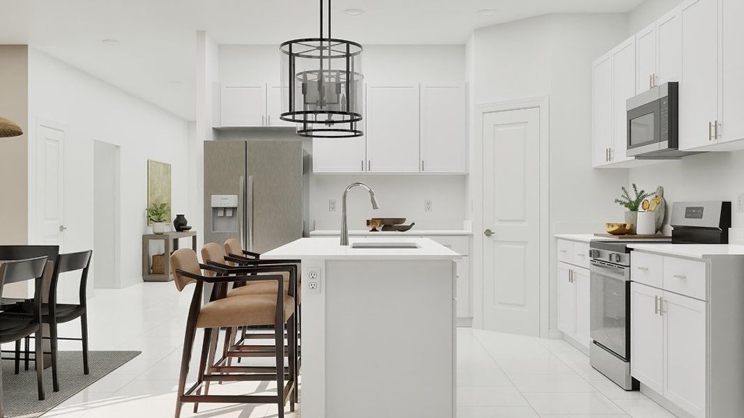 Florida Core P031 Beachstone Kitchen 2of2 F1 Base2