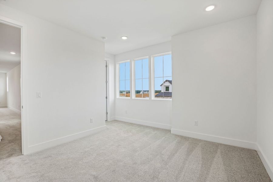 Spacious, unfurnished interior of a new home in Freedom at Anthem, Kyle (Image 24). Spacious, unfurnished interior of a new home in Freedom at Anthem, Kyle (Image 24).