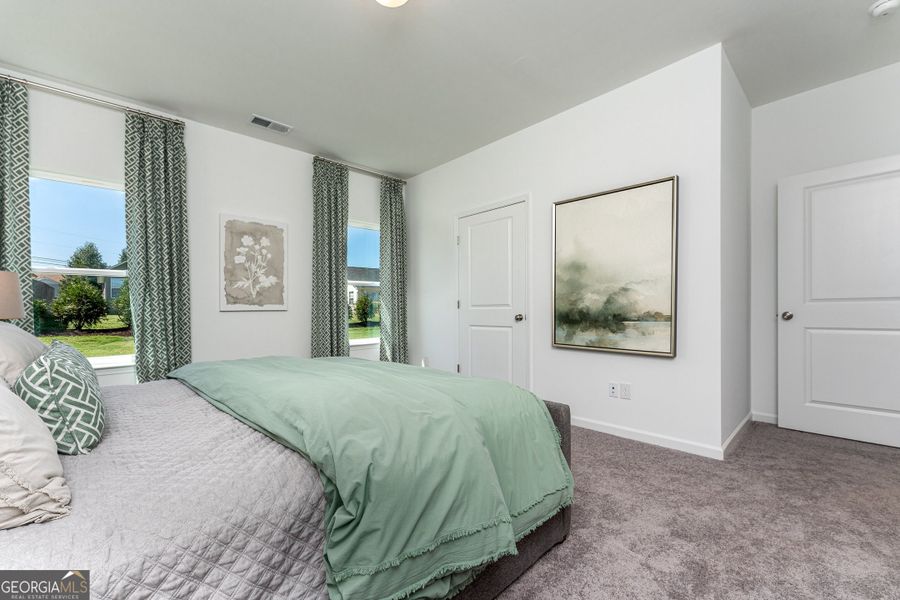 Furnished interior view inside a new home in Cobblestone Crossing Commons, Byron (Image 20).