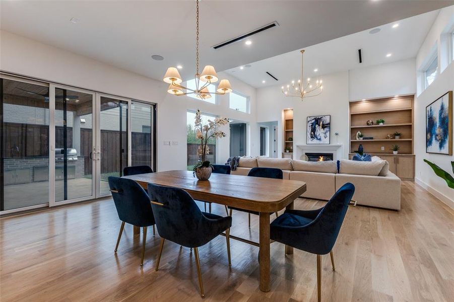 Furnished interior view inside a new home in , Dallas (Image 6). Furnished interior view inside a new home in , Dallas (Image 6).