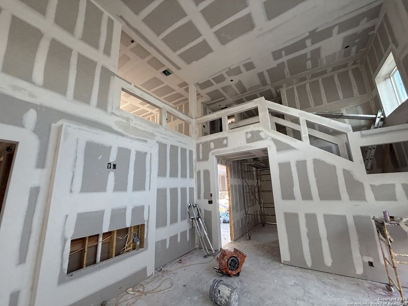 In-progress construction of a new home in Buffalo Crossing – New Phase Now Preselling, Cibolo, TX (Image 32).