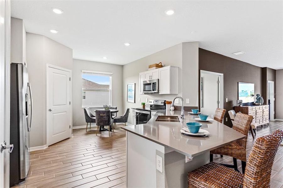Furnished interior view inside a new home in Bridgewalk, St. Cloud (Image 4).