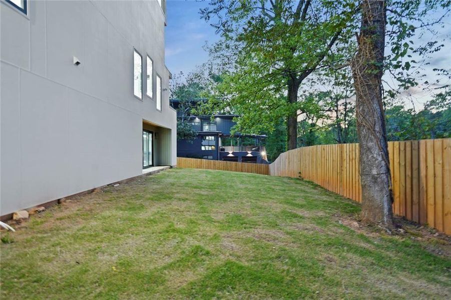Exterior details and patio area of a home in , Atlanta (Image 26). Exterior details and patio area of a home in , Atlanta (Image 26).