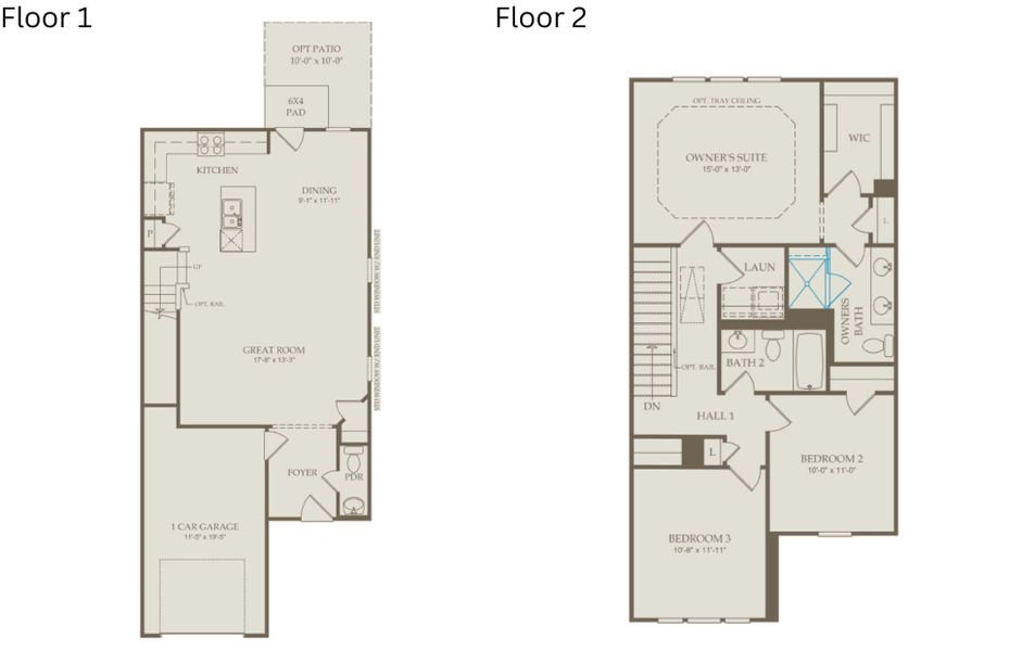2D floor plan layout of this home in Flemingfield, Greensboro, NC (Image 4). 2D floor plan layout of this home in Flemingfield, Greensboro, NC (Image 4).