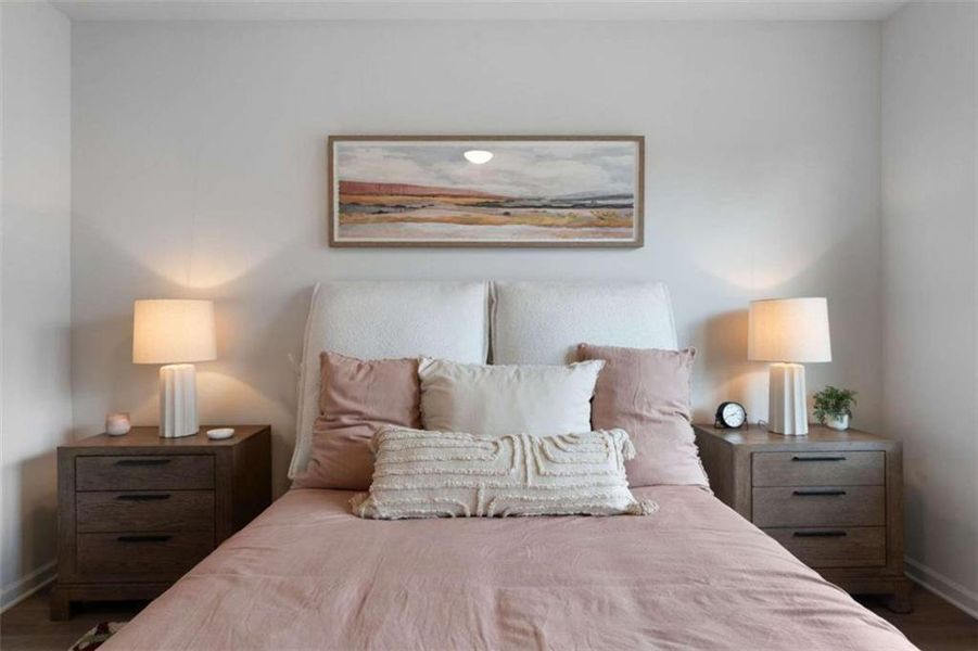 Furnished interior view inside a new home in , Cedartown (Image 10).