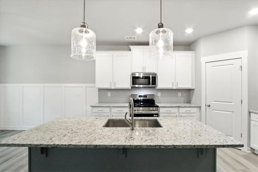 Furnished interior view inside a new home in Traditions of Braselton, Jefferson (Image 33).