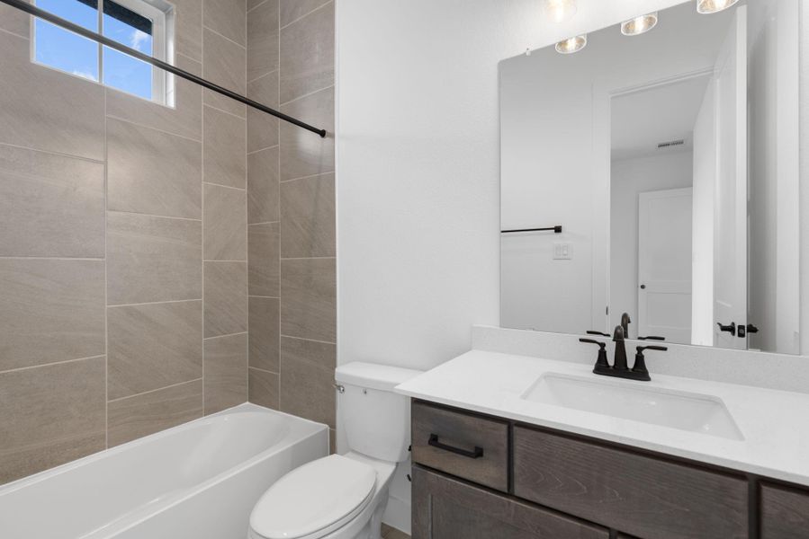 Furnished interior view inside a new home in Riceland, Mont Belvieu (Image 12).