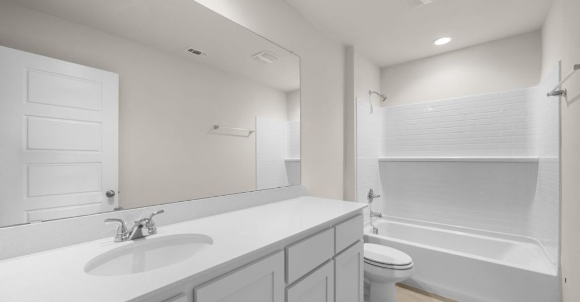 Representative exterior photo of a completed home built from the Hampton II by Impression Homes in Mountain Valley, Burleson, TX (Image 20). Representative exterior photo of a completed home built from the Hampton II by Impression Homes in Mountain Valley, Burleson, TX (Image 20).