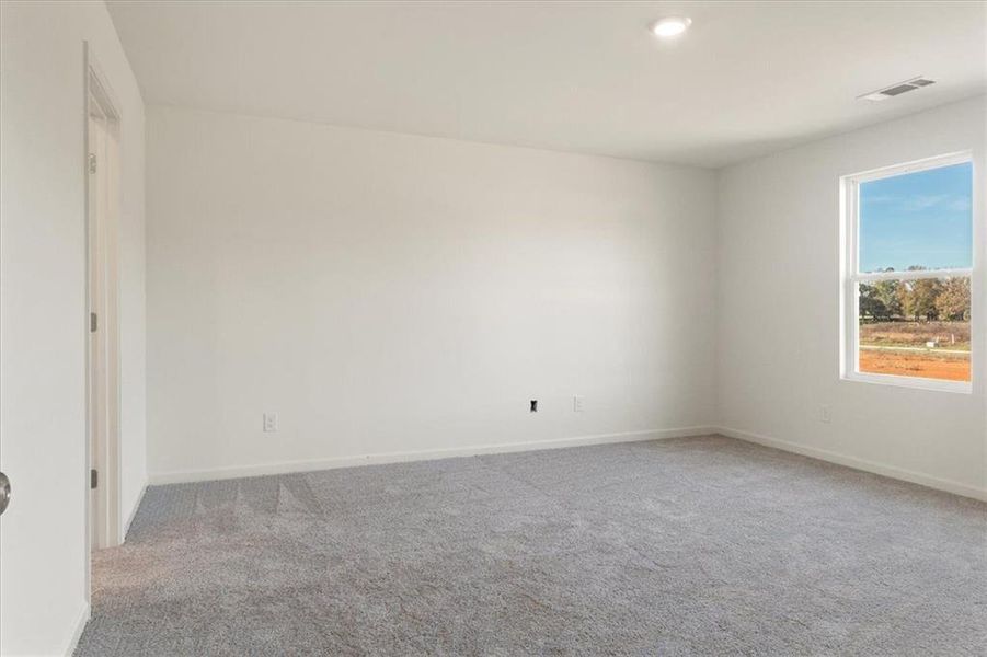 Spacious, unfurnished interior of a new home in The Ridge at Twin Rivers, Covington (Image 18). Spacious, unfurnished interior of a new home in The Ridge at Twin Rivers, Covington (Image 18).