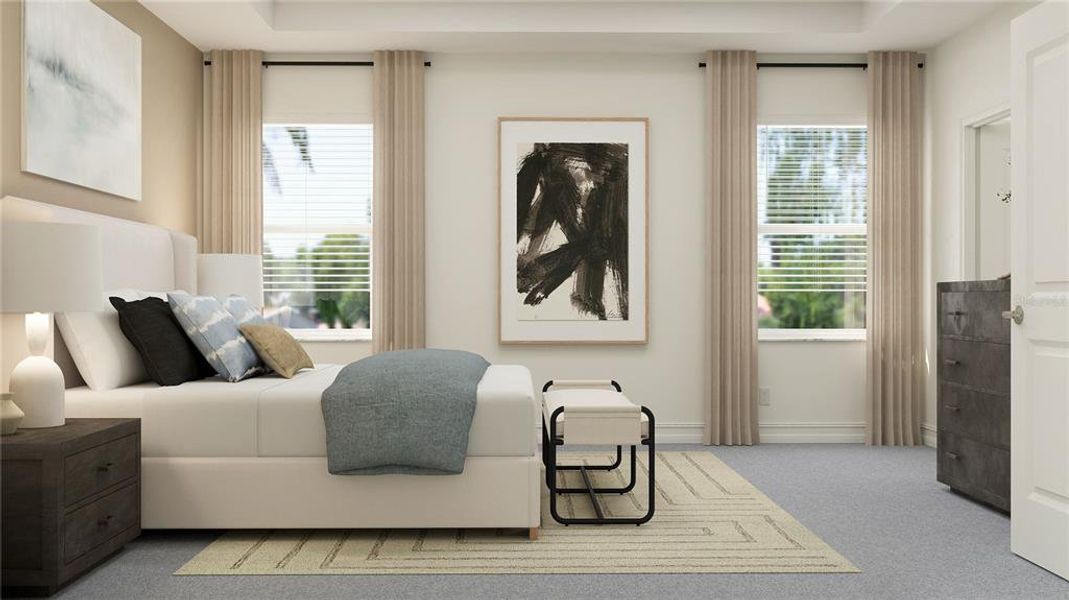 Furnished interior view inside a new home in Stonegate Preserve: The Manors, Palmetto (Image 5).