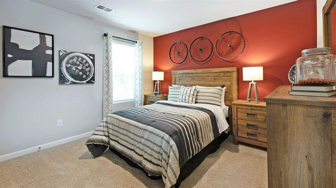 Furnished interior view inside a new home in The Reserve at Calcutta, Stockbridge (Image 10).