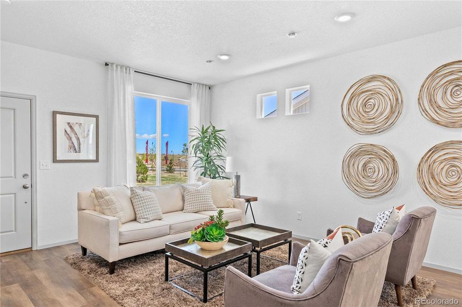Furnished interior view inside a new home in , Aurora (Image 7).