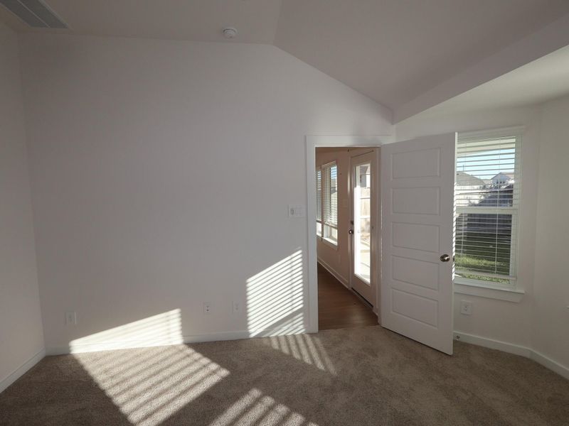 Spacious, unfurnished interior of a new home in Pinewood at Grand Texas, New Caney (Image 25).