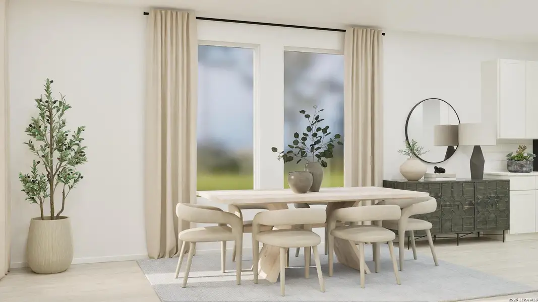 Furnished interior view inside a new home in Stone Garden, Elmendorf (Image 13).