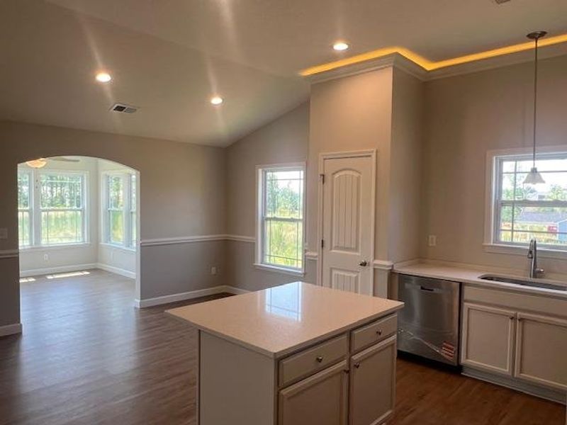 Furnished interior view inside a new home in Cleveland Meadows, Spartanburg (Image 6).
